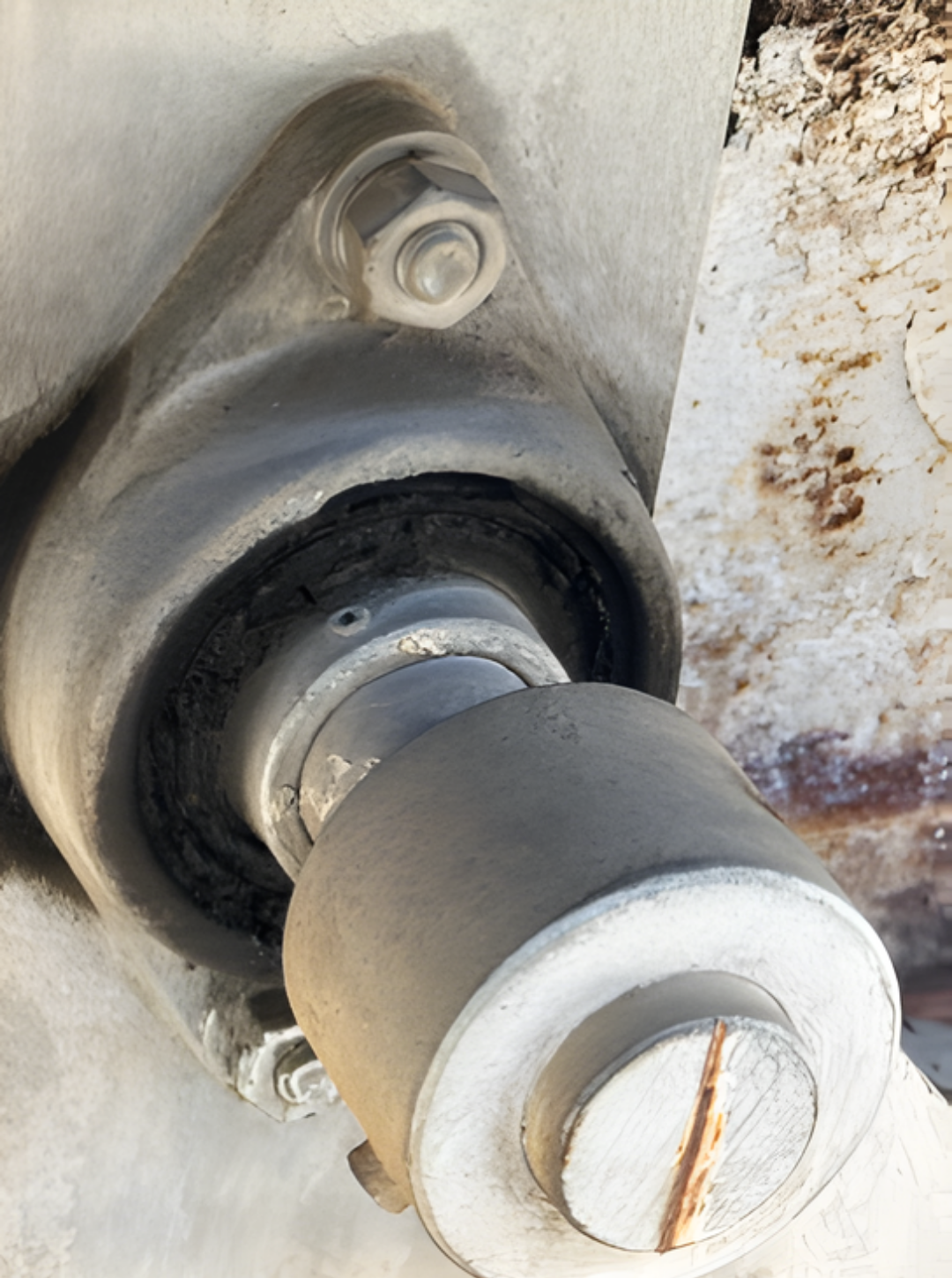 GRAPHALLOY flange block application