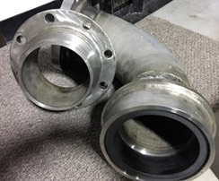 Swivel joint with GRAPHALLOY